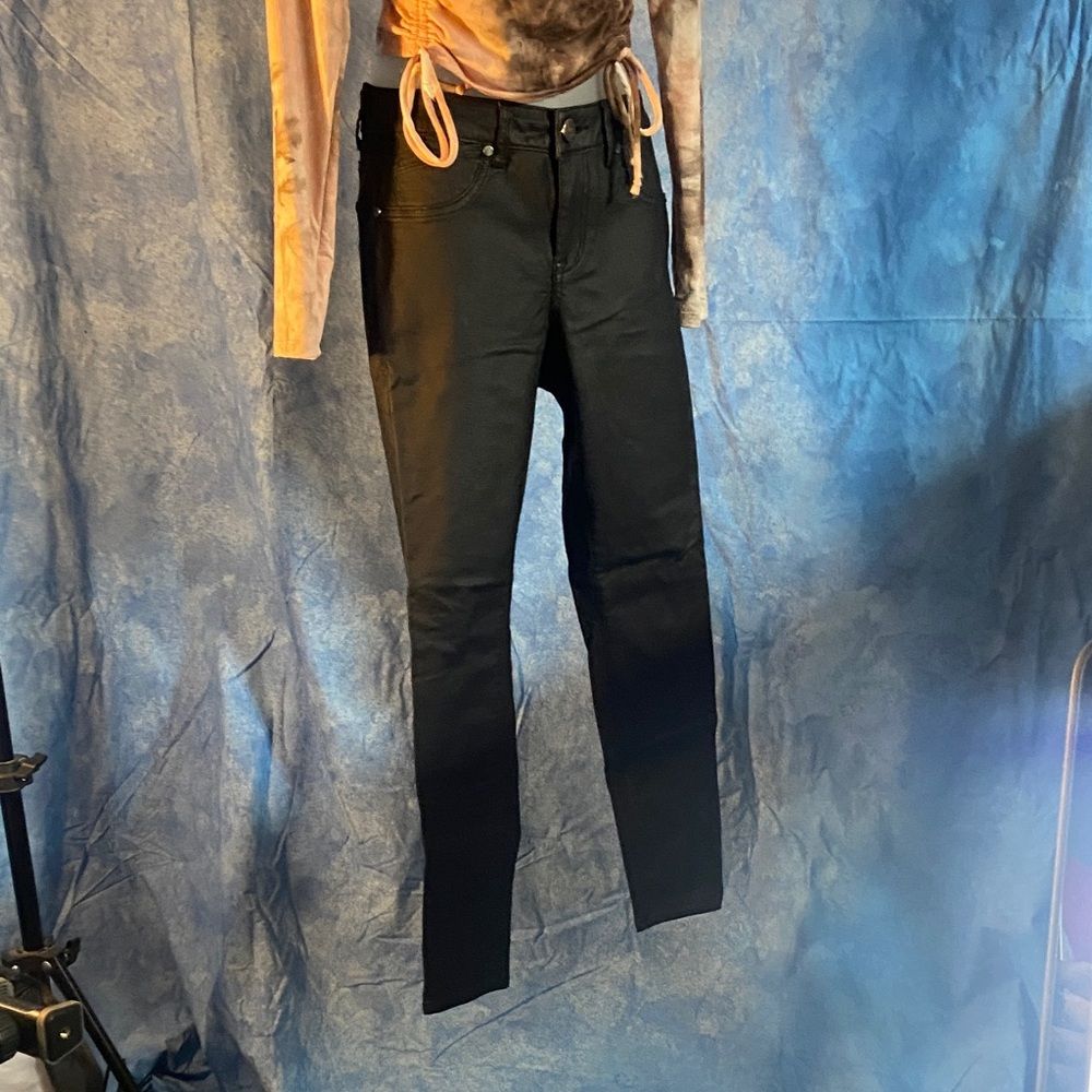 1822 Denim Black Skinny Jeans Size 4 3a126b001